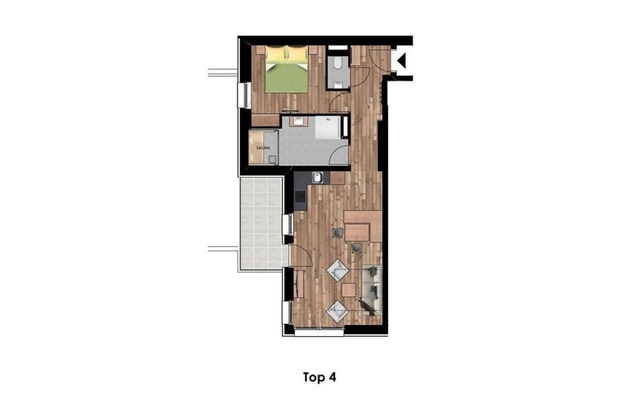 Top 4 Mini Family with sauna - Wildbach Lodge Dienten