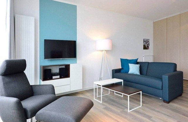 Top Ferienapartment an der Nordsee mit Direktem Meerblick, Balkon und Strandkorb