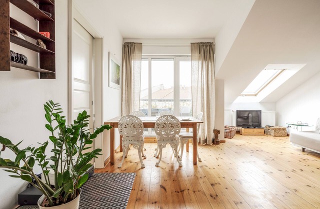 Top floor apartment in Mitte/Prenzl'Berg w/2 roof terraces and stunning views