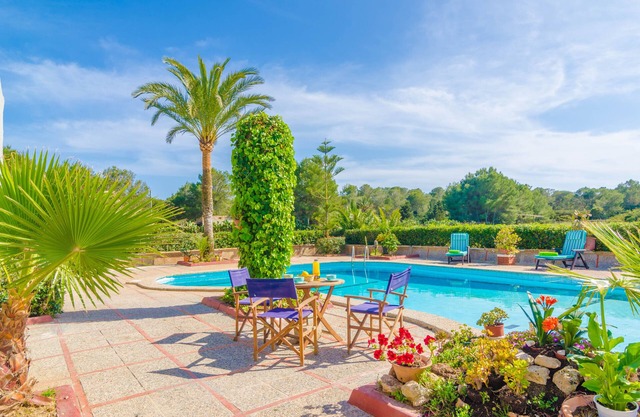 TORRE MARINA - Villa with private pool in Sa Ràpita. Free WiFi