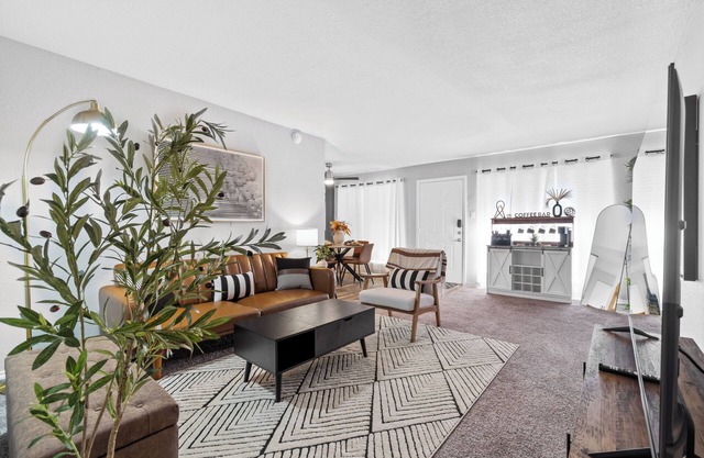 Touchdown views + designer vibes 🏈⚾ Walk to games, chill in style—your fan HQ awaits! Gated Property!