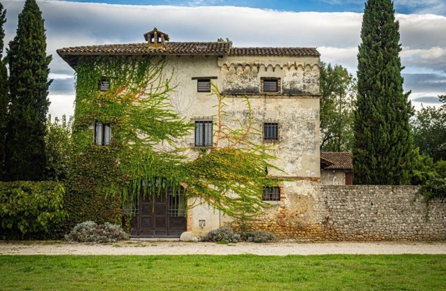 Tower of Casaforte Bergum at the gates of Cividale