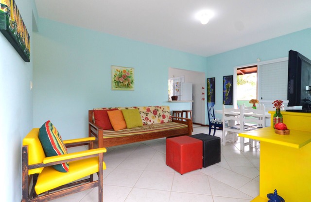 Townhouse warm side of green area and 400 meters from the beach