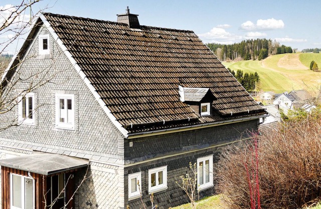 Traditional Frankenwald house in beautiful location.