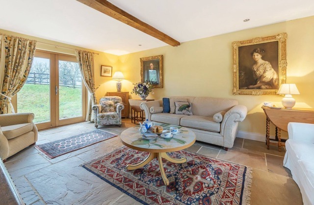 Traditional barn with glorious countryside views