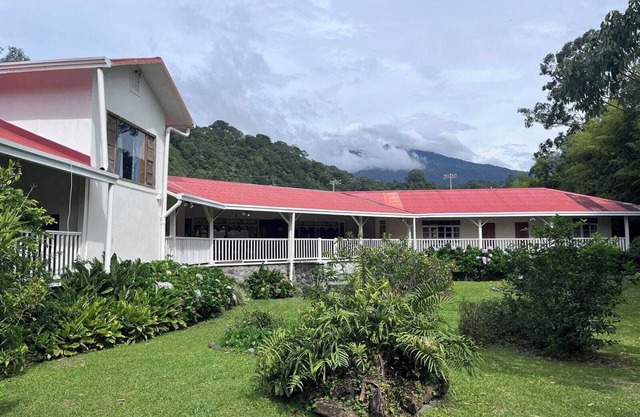 Traditional Home with Gardens by Caldera River Close to Town
