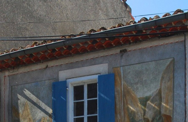Traditional house in hill village