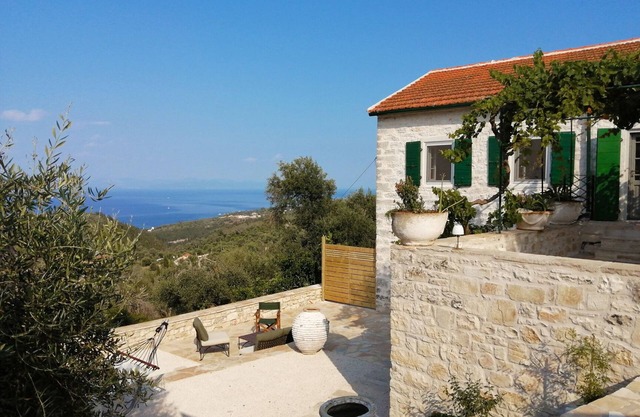 Traditional stone house with unique sea views