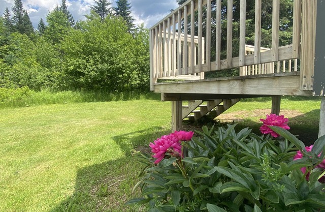 Trailside house on the river. Perfect for mountain biking , skiing, snowmobile.
