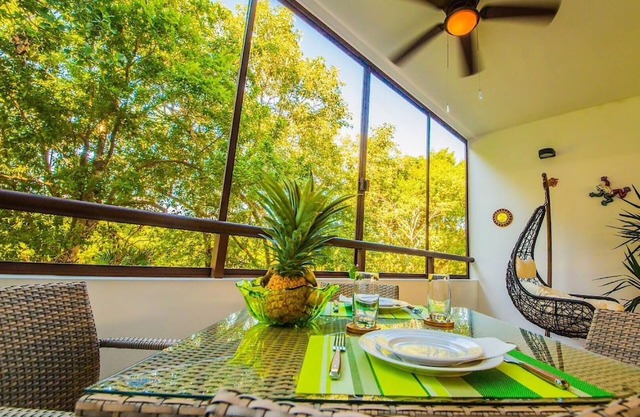 Tranquil Golf course View in double gated community between Akumal and Tulum