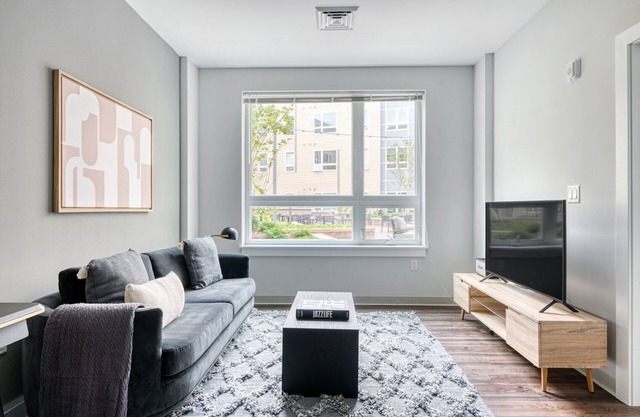 Trendy Brighton 1BR w/W/D, Gym, near T, Shops + Dining, by Blueground