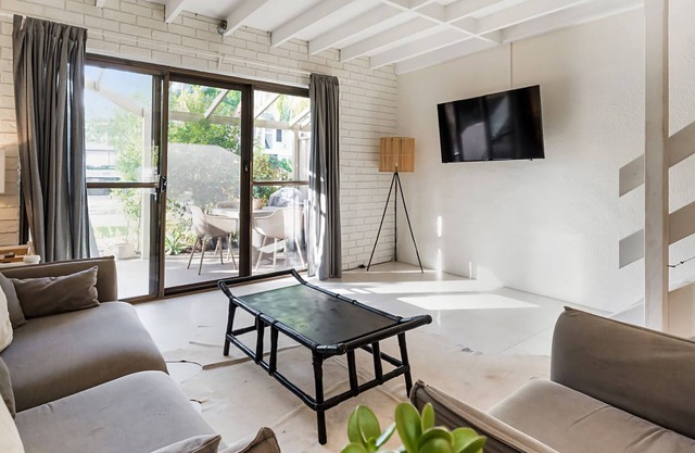 Trendy riverside apartment