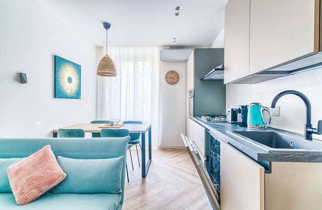 Trieste Elegant Turquoise Apartment