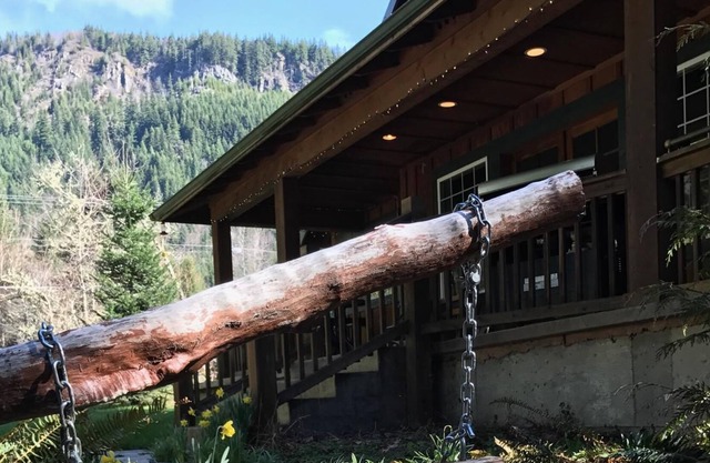 Trout House on the Road to Mt. Rainier