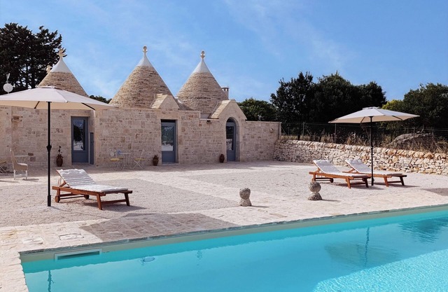 Trulli Fortunato heated swimming pool