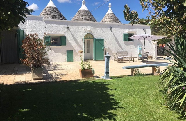Trulli in Apulia with pool and pine forest with hammocks. a fairy tale!