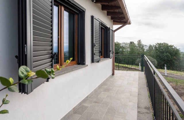 Tuscia from Up Here - East House with panoramic balcony and breathtaking views