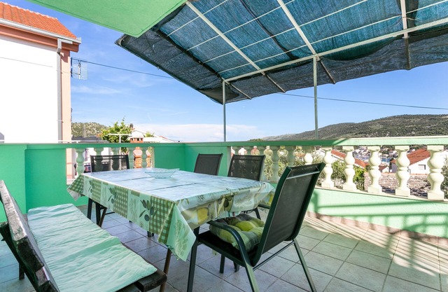 Two bedroom apartment with terrace and sea view Marina, Trogir (A-20016-b)