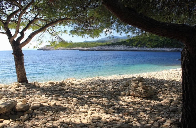 Two bedroom apartment with terrace Rukavac, Vis (A-8864-a)
