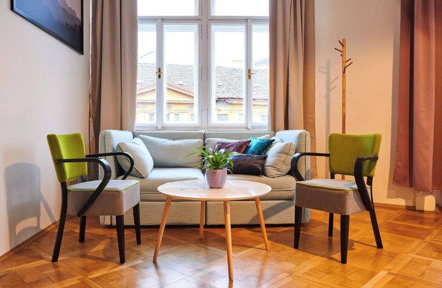 Two Bedroom Lesser Town Apartment with a balconyn