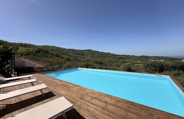 Two room apartment with pool