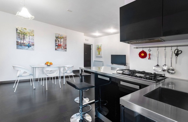 TWO-ROOM APARTMENT, terrace with SEA view, 1st floor with lift, residential area