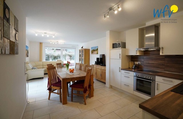 Two separate bedrooms and a terrace with garden!