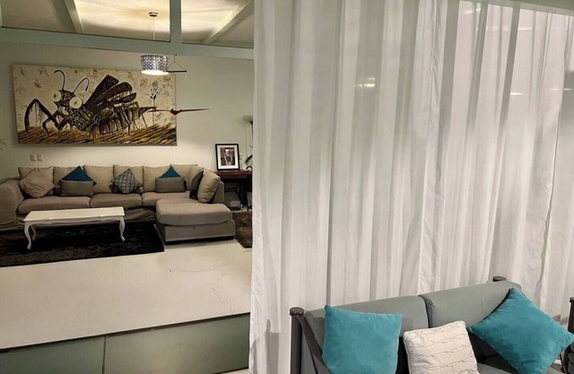 Two story high ceiling loft with heated pool