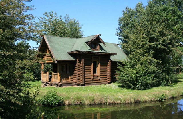 Type D7 Karelian log cabin - Geesthof Holiday Park