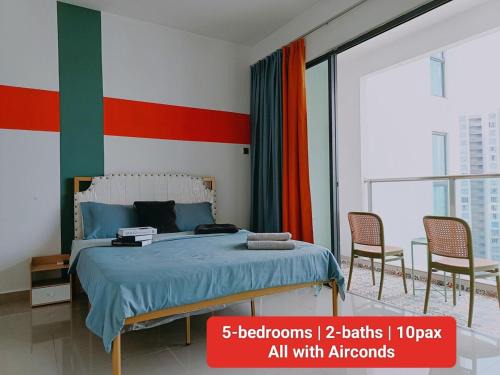 TypeD-Amerin-5Bedroom-10pax-Pool-C180-UPM-KL