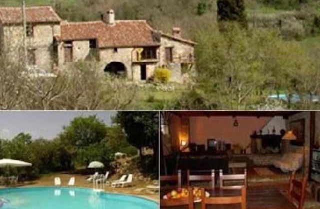 Typical farmhouse on the Umbria/Tuscany/Lazio border area