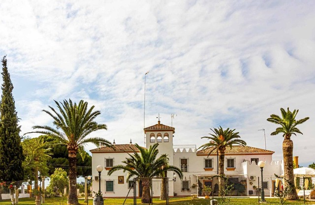 Typical Sevillian Hacienda El Corchuelo in Marchena.