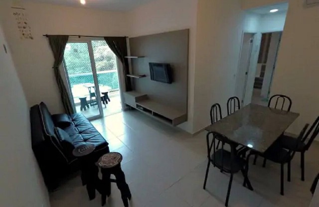 Ubatuba-P. Large, wifi, 2 bedrooms, air conditioning, gourmet balcony, pool, sauna