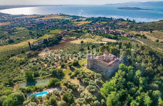 Umbria - Sant'Arcangelo's Abbey on Trasimeno Lake