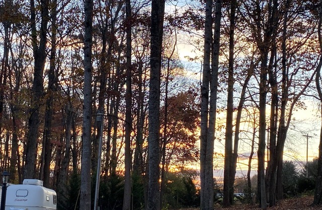Under the trees home , in a peaceful country place. Close to hiking destinations
