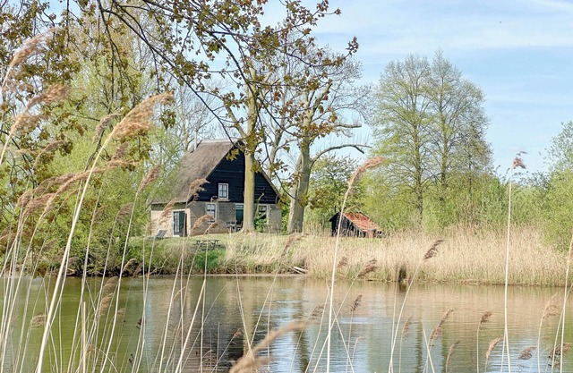 Unique cottage by water near the Biesbosch
