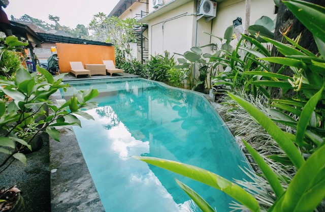 Unique double room at 2nd floor 5 minutes from central Ubud