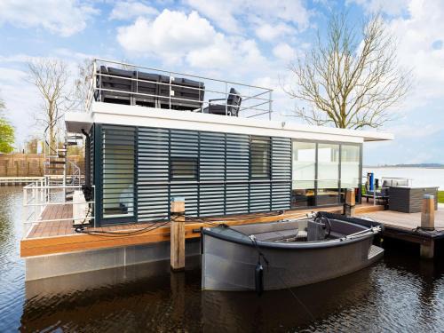 Unique Houseboat on and around the Sneekermeer