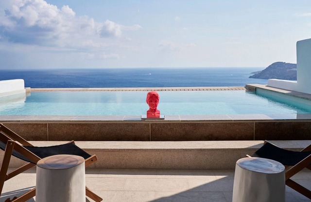 Unique Mykonos Villa | Villa Lover's Suite | 1 Bedroom | Open Plan & Private Pool | Elia Beach