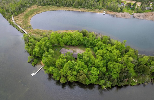 Unique Northwoods Getaway on Private Island