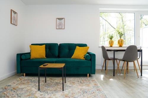 unique - studio - Balkon - Küche -Waschmaschine