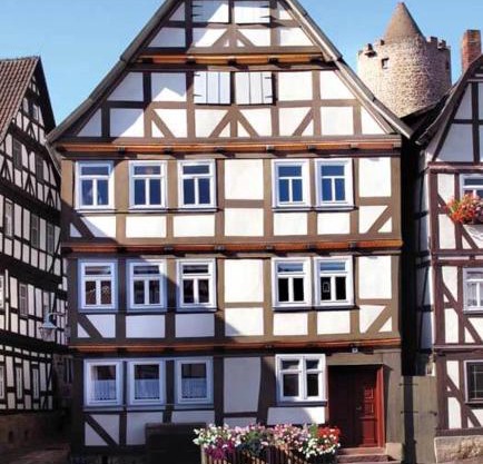 Unterkunft für bis zu 10 Personen im Fachwerkhaus