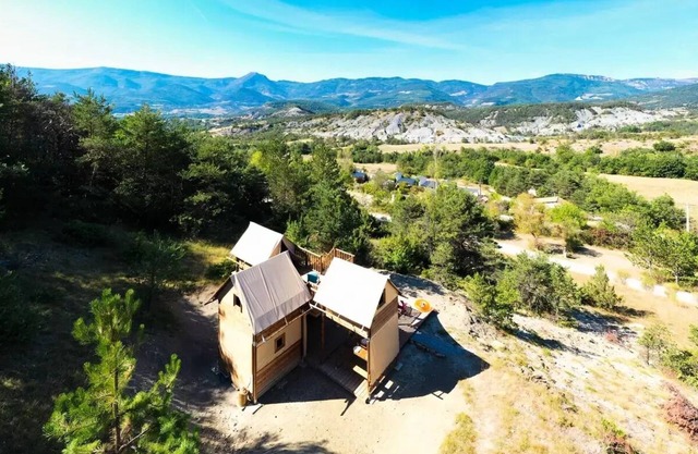 Unterkunft in der Höhe "Le Nid d'Aigle" 44m2 - Privater Zugang - 3 Schlafzimmer - Terrassen - LV - Plancha 6 persons