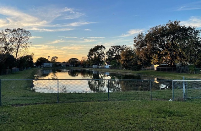 Unwind with a beautiful pond view prefect for recharging.