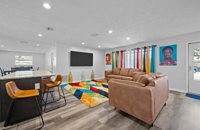 Updated cozy open concept
