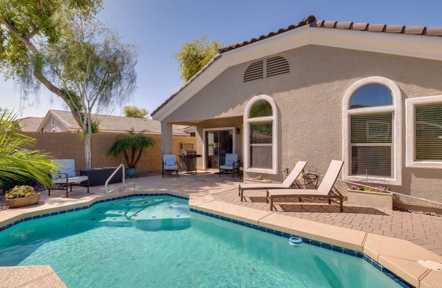 Updated Gilbert Home with Pool, Patio & Grill!