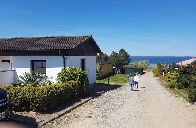 Us Ferienhus with sea view of the Baltic Sea