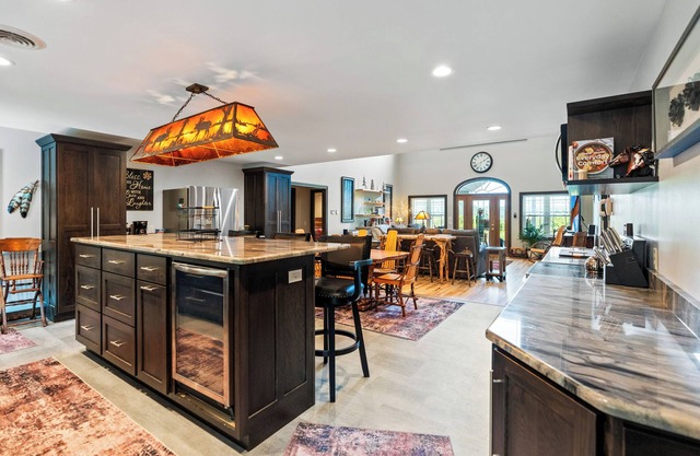 V's Rockton Top Getaway, a stunning rental property with a scenic view.