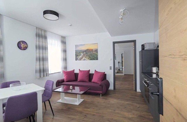 Vacation accommodation 2 "Zirkelstein": 1 bedroom - Holiday accommodation Forsthaus