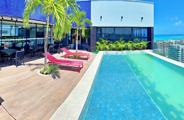 Vacanze - Edf. Sky Concept apt 305, Piscina na Cobertura com Vista Panorâmica